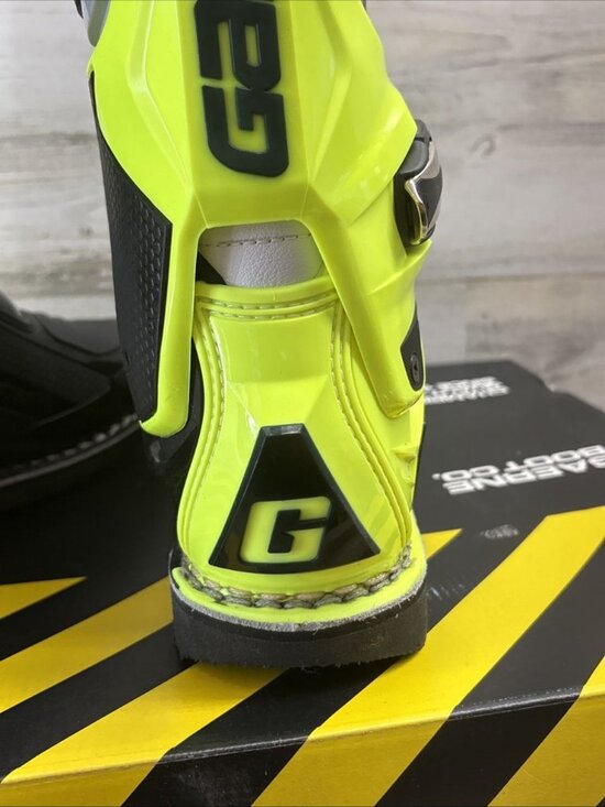 Gaerne SG12 Boot Black/Yellow/gray Size 9 Men’s Motocross Motorcycle Atv main image 8